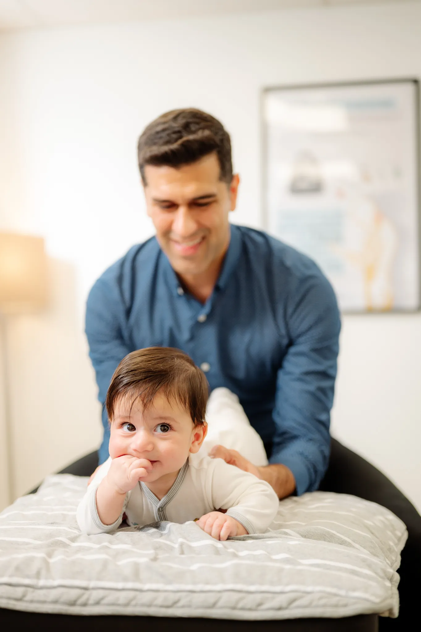Family chiropractic care setting supporting mothers through pregnancy at District Wellness Arlington VA